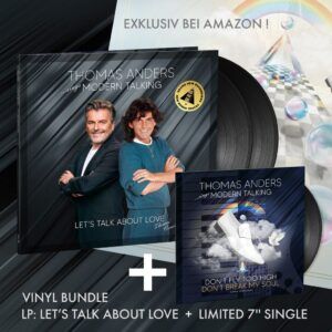 Thomas Anders sings Modern Talking: Let's Talk About Love (exklusives Vinyl Bundle von Amazon)