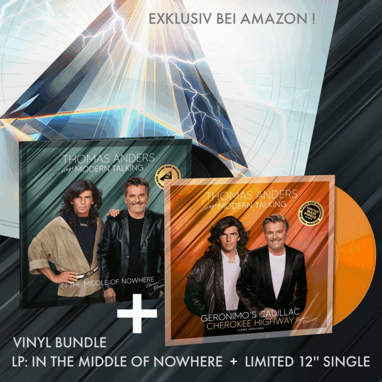 Thomas Anders sings Modern Talking: In the Middle of Nowhere (exklusives Vinyl Bundle von Amazon)